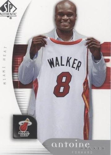2005-06 SP Authentic - Antoine Walker #4