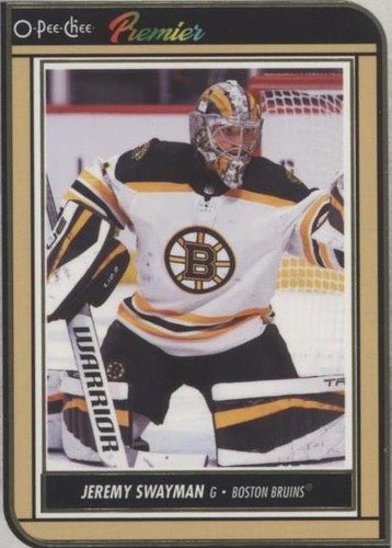 2022-23 O-Pee-Chee - Jeremy Swayman #P-75