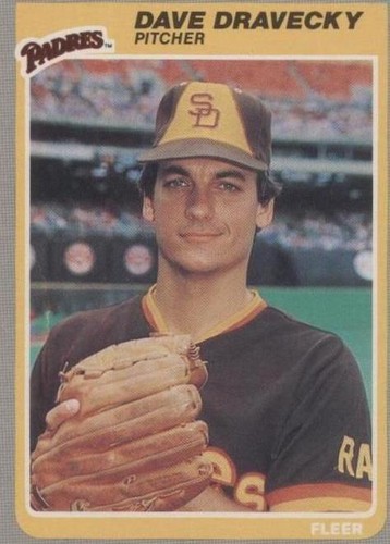 1985 Fleer - Dave Dravecky #30