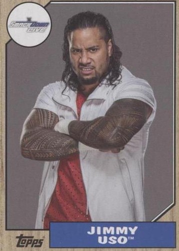 2017 Topps Heritage WWE - Jimmy Uso #52