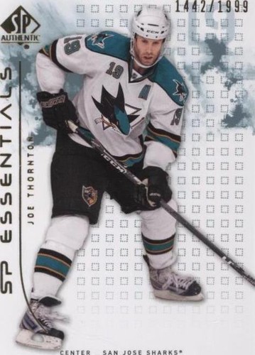 2009-10 SP Authentic - Joe Thornton #121