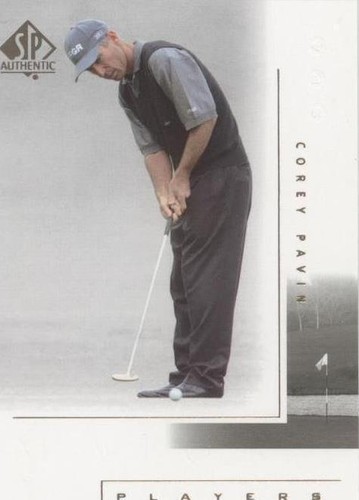 2001 SP Authentic - Corey Pavin #110
