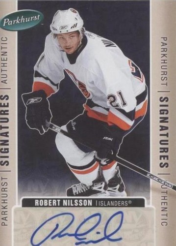 2005-06 Parkhurst - Robert Nilsson #RN