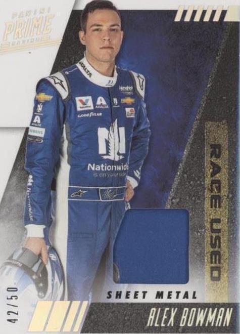 2019 Panini Prime - Alex Bowman #RU-AB