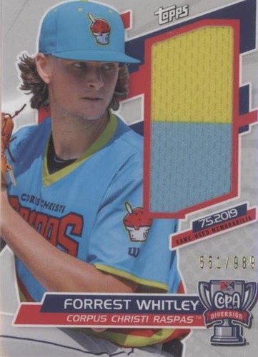 2020 Topps Pro Debut - Forrest Whitley #COR-AT