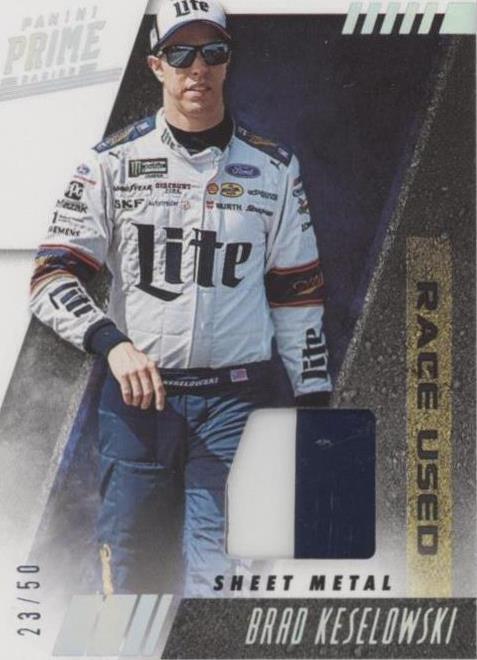 2019 Panini Prime - Brad Keselowski #RU-BK