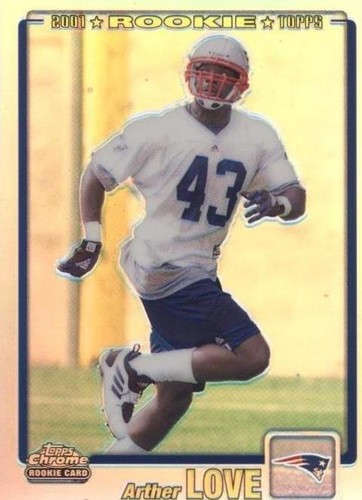 2001 Topps Chrome Arther Love #311