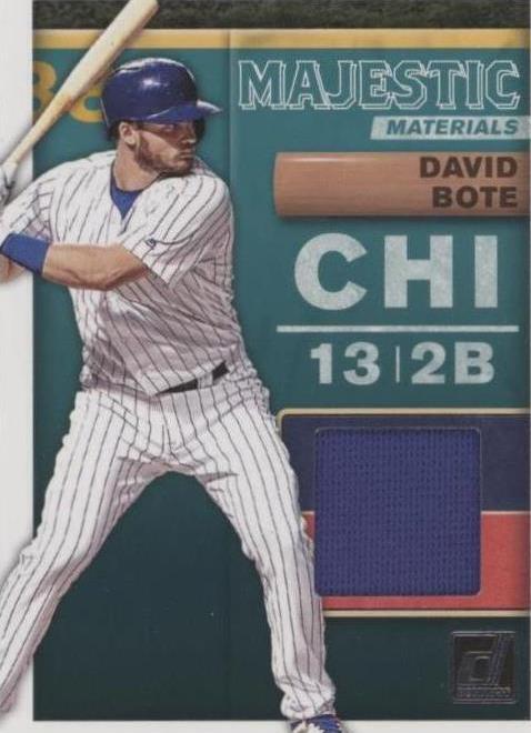 2019 Panini Donruss - David Bote #MM-DB