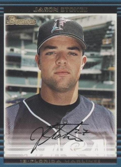 2002 Bowman Draft Picks & Prospects - Jason Stokes #BDP132