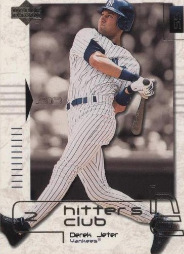 ☆激レア☆【upper deck】hit brigade DEREK JETER 1999 Upper Deck Hit Brigade Card Derek Jeter New York