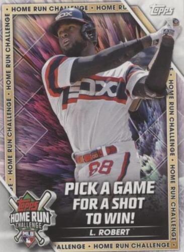 2024 Topps Home Run Challenge Luis Robert Jr. Chicago White 2024 Topps Home Run Challenge Luis Robert Jr. Chicago White