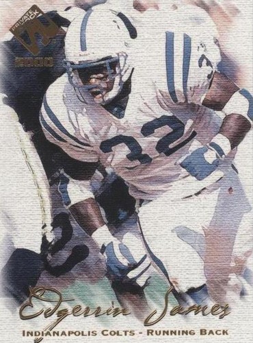 2000 Pacific Private Stock Edgerrin James #39