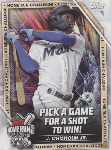 2023 Topps Series 1 - Jazz Chisholm #HRC-12