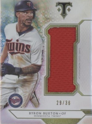2018 Topps Triple Threads - Byron Buxton #SJR-BB2