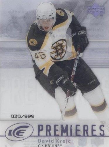 2007-08 Upper Deck Ice - David Krejci #147