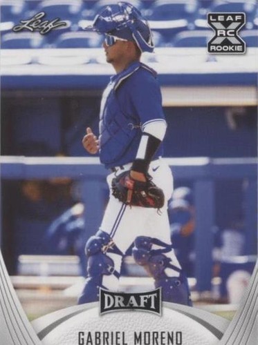 2021 Leaf Draft - Gabriel Moreno #28