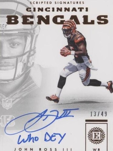 2017 Panini Encased John Ross #SS-JRS