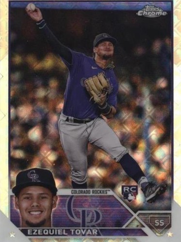 2023 Topps Chrome Logofractor Edition - Ezequiel Tovar #106