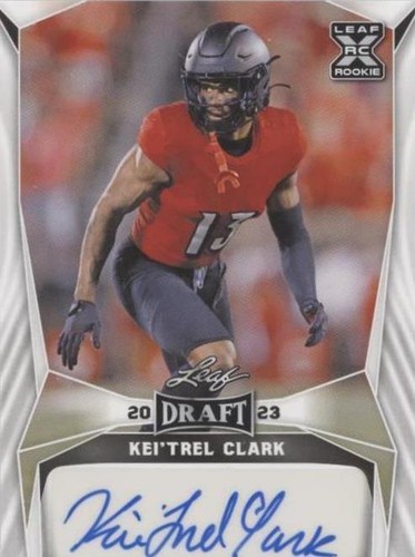 2023 Leaf Draft Kei’Trel Clark #BA-KTC