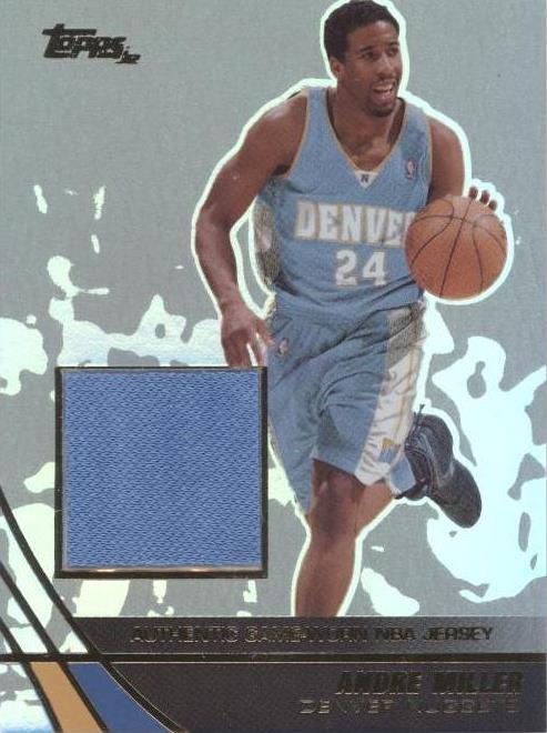 2003-04 Topps Jersey Edition - Andre Miller #JEAM