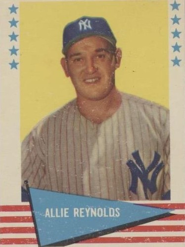 1961 Fleer Baseball Greats - Allie Reynolds #69
