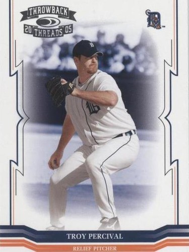 2005 Donruss Throwback Threads - Troy Percival #131