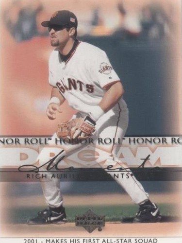 2002 Upper Deck Honor Roll - Rich Aurilia #50