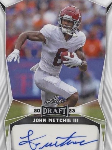 2023 Leaf Draft John Metchie III #BA-JM1