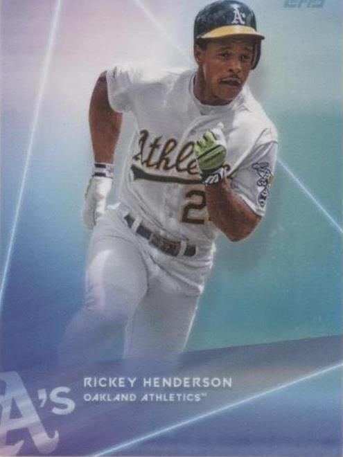 2020 Topps X Steve Aoki - Rickey Henderson #63