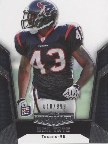 2010 Topps Unrivaled Ben Tate #137