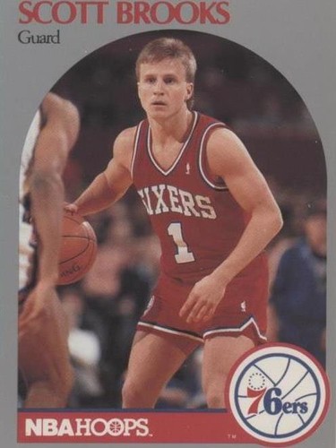 1990-91 NBA Hoops - Scott Brooks #226