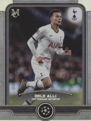 2019-20 Topps Museum Collection UCL Dele Alli #62