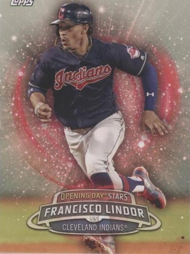 2017 Topps Opening Day - Francisco Lindor #ODS-28