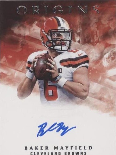 2018 Panini Origins Baker Mayfield #RA-BM