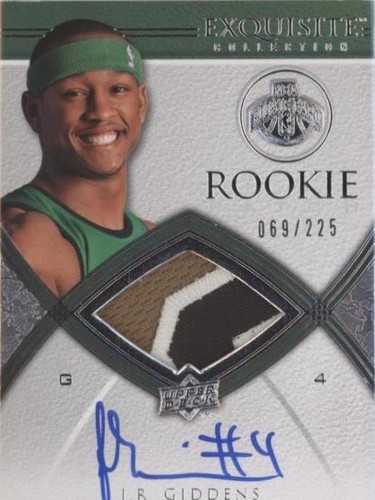 2008-09 Exquisite Collection - J.R. Giddens #80