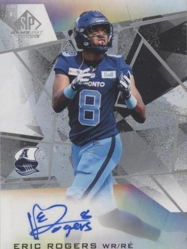 2021 SP Game Used Edition CFL Eric Rogers #A-ER