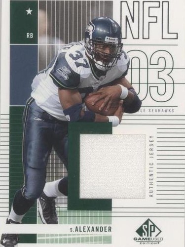 2003 SP Game Used Edition Shaun Alexander #146