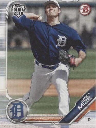 2019 Topps Holiday Bowman - Casey Mize #TH-CM