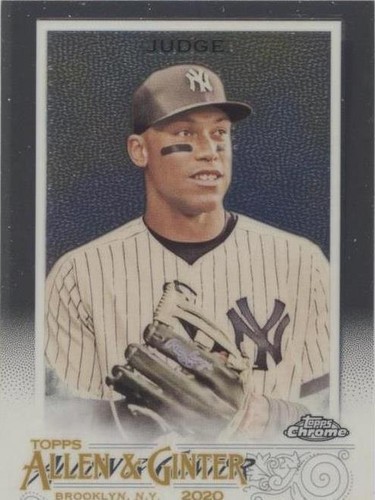 2020 Topps Allen & Ginter Chrome - Aaron Judge #13