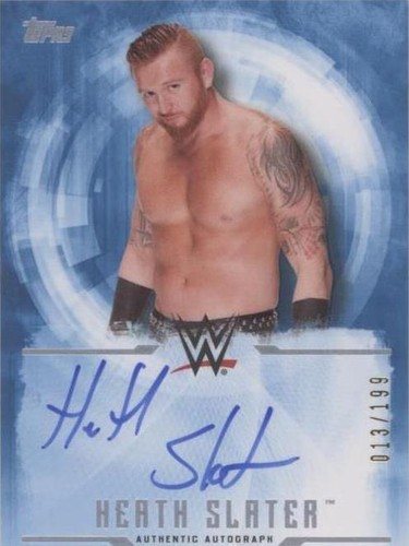 2017 Topps WWE Undisputed - Heath Slater #UA-HS