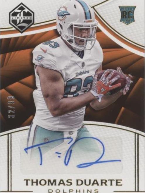 2016 Panini Limited Thomas Duarte #186