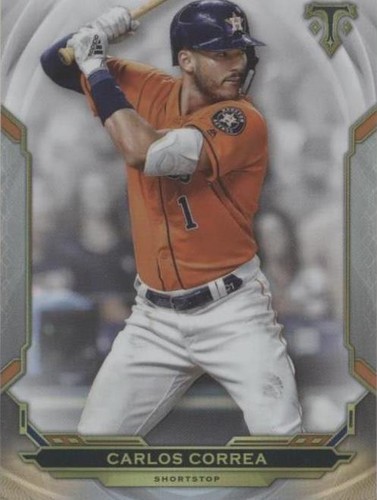 2019 Topps Triple Threads - Carlos Correa #93