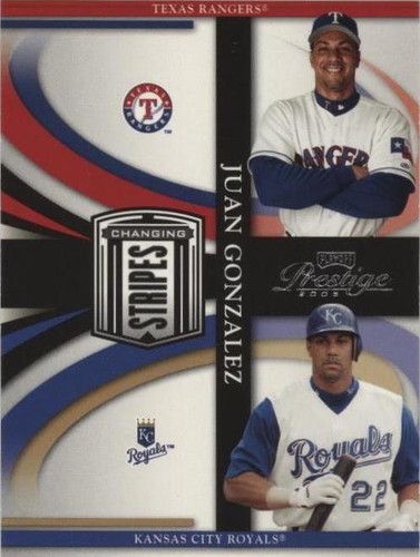 2005 Playoff Prestige - Juan González #C-6