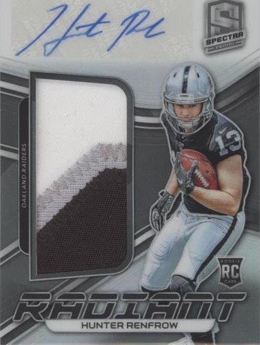 2019 Panini Spectra Hunter Renfrow #RRPS-12