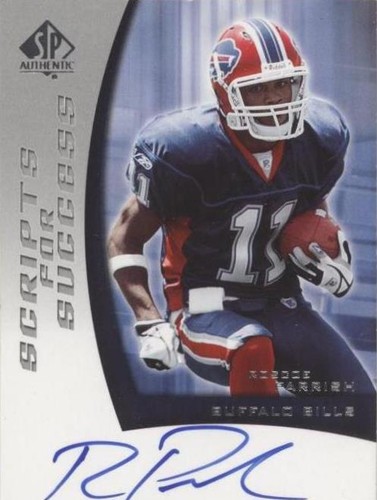2005 SP Authentic Roscoe Parrish #SS-RP