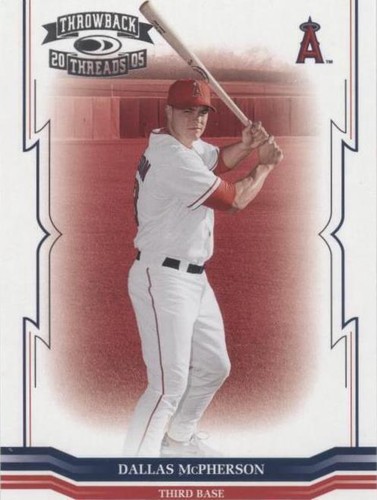 2005 Donruss Throwback Threads - Dallas McPherson #86