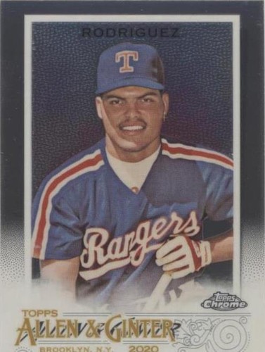 2020 Topps Allen & Ginter Chrome - Ivan Rodriguez #52