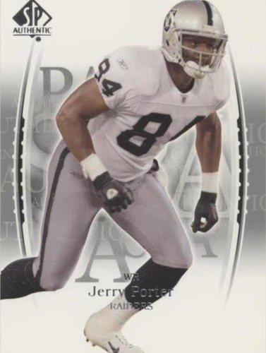 2003 SP Authentic Jerry Porter #58