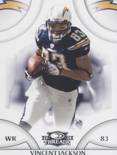2008 Donruss Threads Vincent Jackson #119