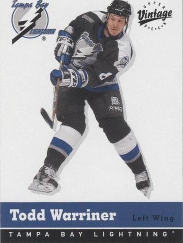 2000-01 Upper Deck Vintage - Todd Warriner #330
